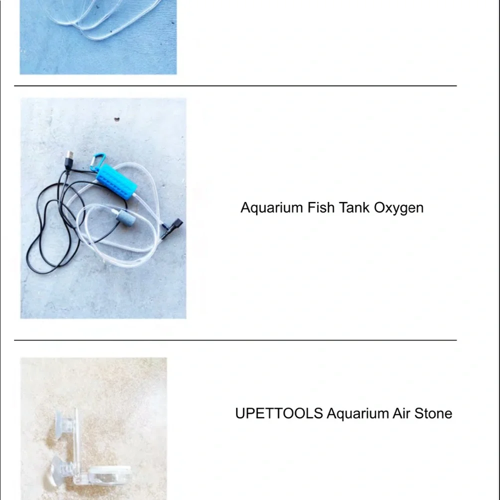 Acrylic fishtank and all accessories